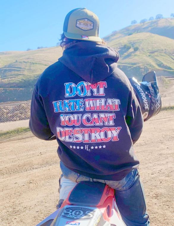 Feared & Loved crest hoodie